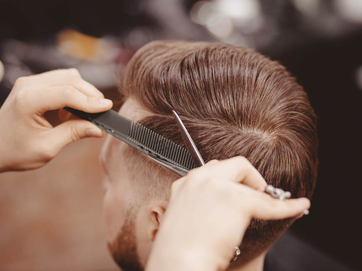 Haarstyling bei Herren